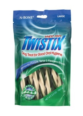 NPIC Twistix Wheat Free Vanilla Mint Large Treats For Dog